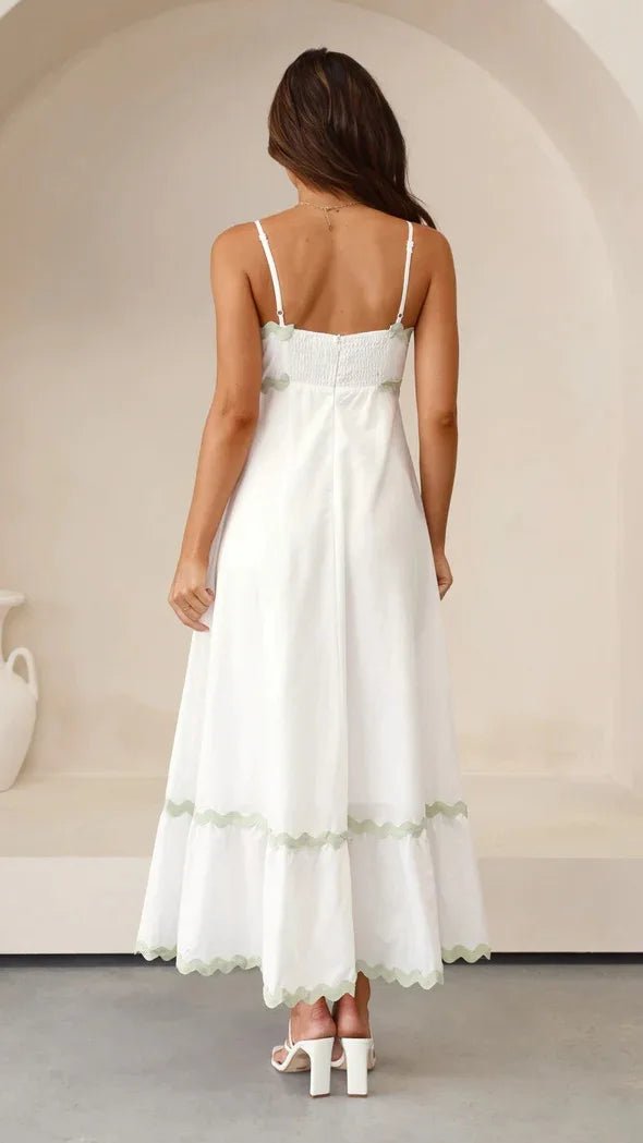 Années 60 Robe Longue Rétro Babydoll - Ma Penderie Vintage