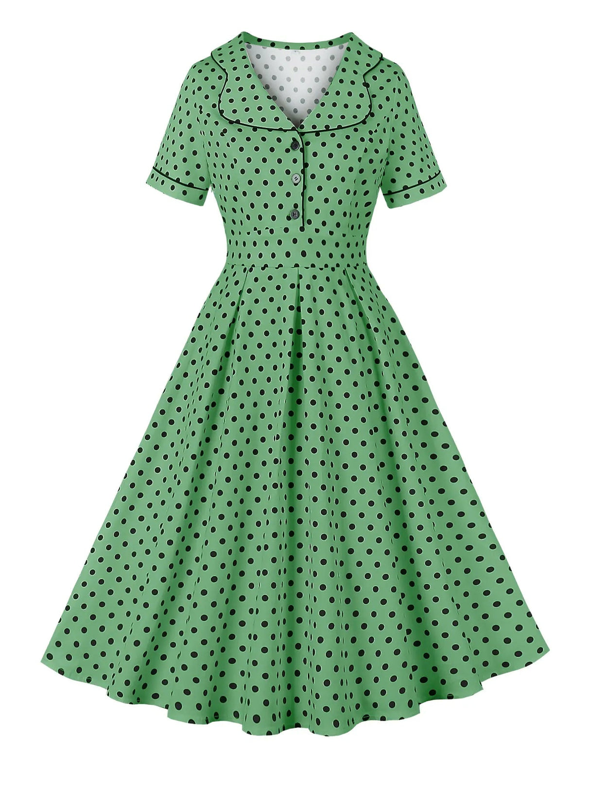 Années 50 Robe De Jour Imprimée Mad Men - Ma Penderie Vintage