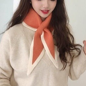 Années 40 Écharpe Croisée Maille Rétro - Ma Penderie Vintage