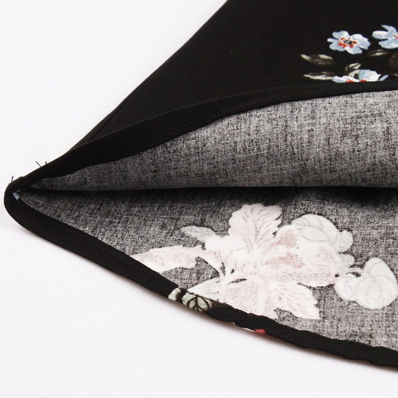 Années 60 Robe Évasée Fleurs Rock A Billy - Ma Penderie Vintage