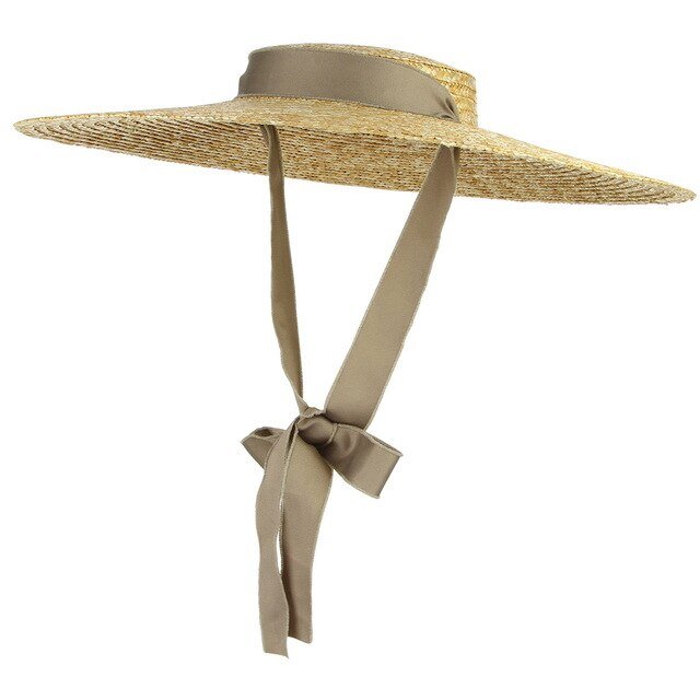 Années 60 Chapeau de Paille Glamour Rétro - Ma Penderie Vintage