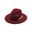 Années 80 Chapeau Vintage Fedora Plume Dorée - Ma Penderie Vintage