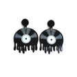 Années 60 Boucles d'oreilles Vinyles Rockabilly - Ma Penderie Vintage