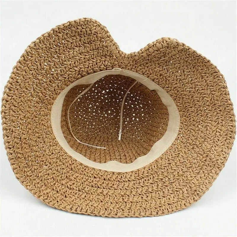 Années 40 Chapeau d'été En Paille Rétro - Ma Penderie Vintage