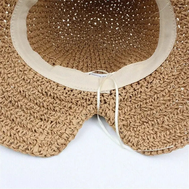 Années 40 Chapeau d'été En Paille Rétro - Ma Penderie Vintage