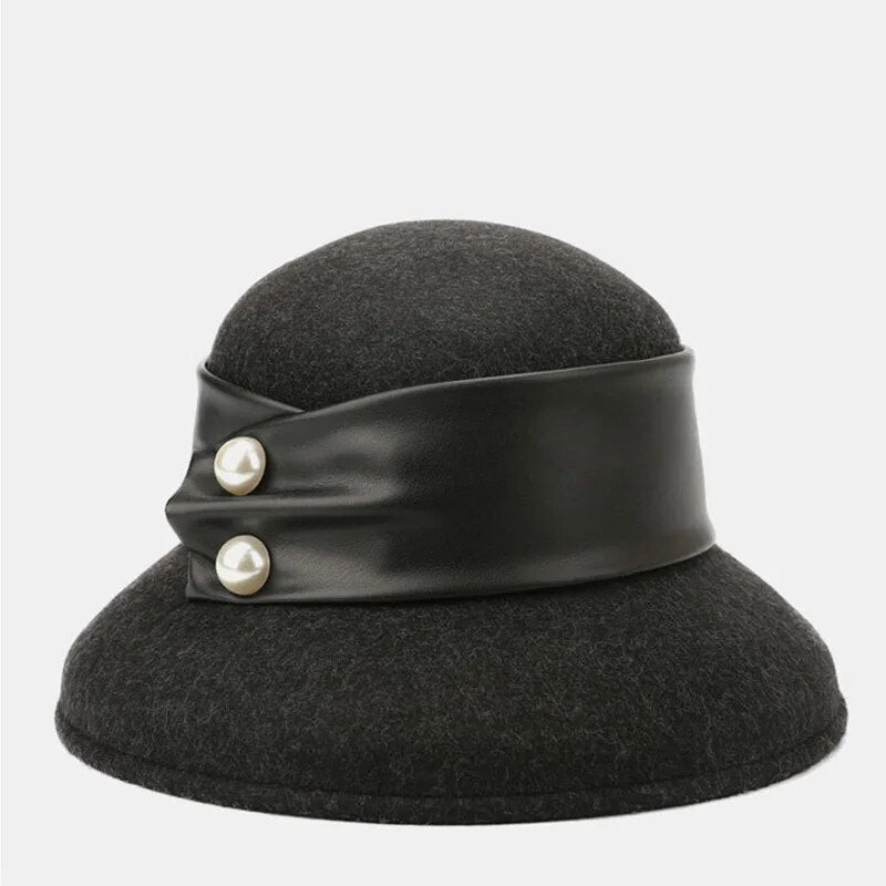 Année 60 Chapeau d'hiver Glamour Hepburn - Ma Penderie Vintage