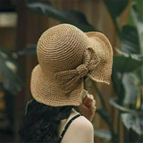 Années 40 Chapeau d'été En Paille Rétro - Ma Penderie Vintage