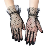 Années 50 Gants À Pois Pin Up Glamour - Ma Penderie Vintage