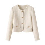 <tc>1970's</tc> La Parisienne Plain Tweed Jacket