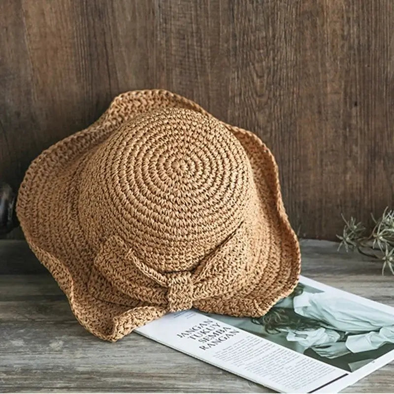 Années 40 Chapeau d'été En Paille Rétro - Ma Penderie Vintage