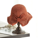 Années 40 Chapeau d'été En Paille Rétro - Ma Penderie Vintage