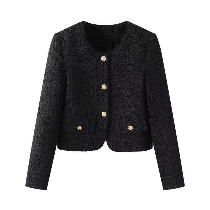 <tc>1970's</tc> La Parisienne Plain Tweed Jacket