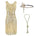 Années 20 Tenue Robe et Accessoires Art Déco Chicago - Ma Penderie Vintage
