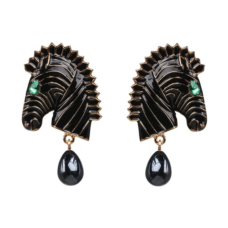 <tc>1970's</tc> Retro Safari Earrings