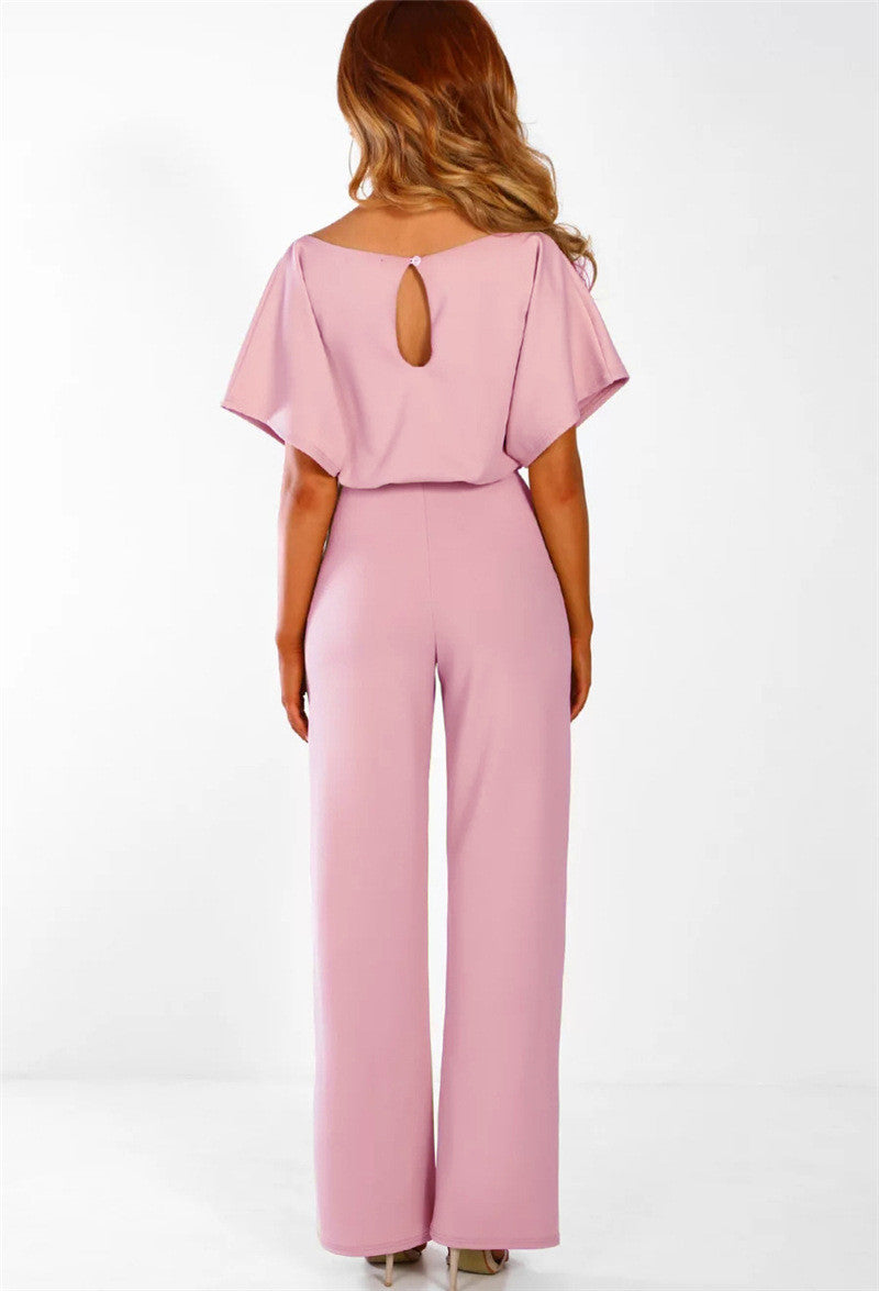 <tc>1960's</tc> Retro Dolman Sleeve Jumpsuit