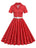 Années 50 Robe Évasée À Pois Rétro Mad Men - Ma Penderie Vintage