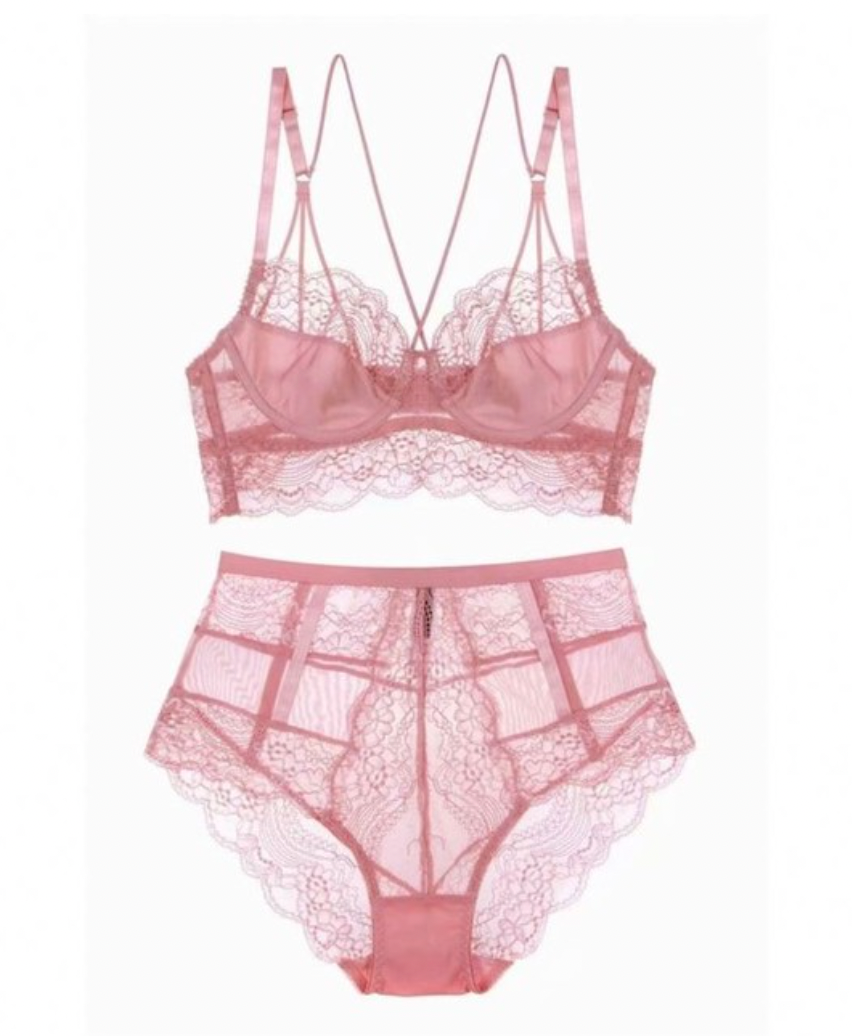 Années 60 Ensemble Lingerie Dentelle Rétro