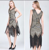 <tc>1920's</tc> Retro Sequin Evening Dress The Great Gatsby