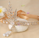 <tc>Años 20</tc> Diadema Art Déco Gatsby