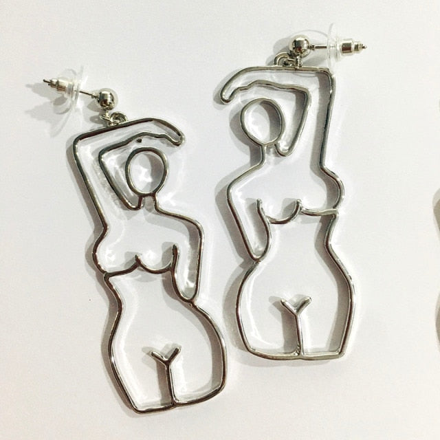 <tc>1960's</tc> Body Picasso earrings