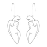 <tc>Años 60</tc> Pendientes cuerpo Picasso