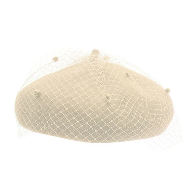 Années 50 Béret Rétro Glamour Paris Beige - Ma Penderie Vintage